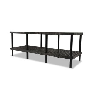 Structural Plastics W9636 96" x 36" DuraShelf® Raised Grid Top Shelving