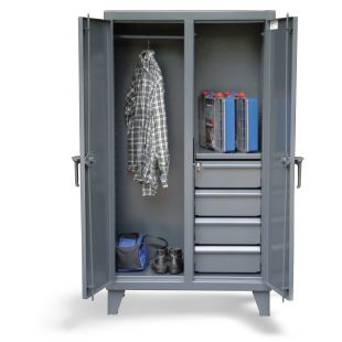 Strong Hold WD-15294 - 36"W x 15"D x 66"H Military Foot Locker