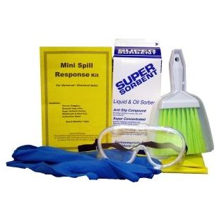 Wyk 1503 Universal Chemical / Hazmat Mini Spill Kit - 6 Pack