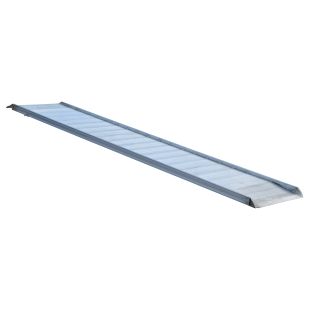 Vestil 28"W Aluminum Walk Ramps with Non-Skid Tread Surface