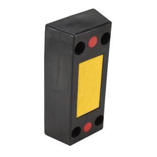 Vestil B-1224-6 Molded Dock Bumper with 6" Projection - 24"W x 12"H 
