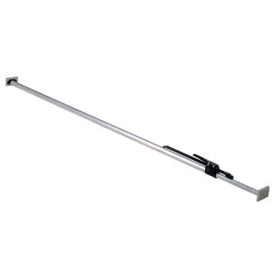 Vestil CB-5 Aluminum One Piece Round Tube Style Cargo Bar - 88" to 103"
