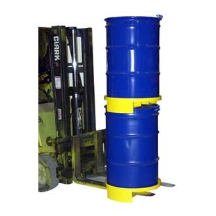 Vestil DRUM-ST Powder Coated Steel Drum Stand for 30 & 55 Gallon Drums - 25" Dia. x 5" H