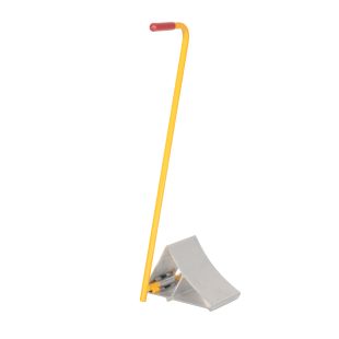 Vestil EALUM-7-H Extruded Aluminum Chock - 7"  x 7-11/16 " x 11-7/8"