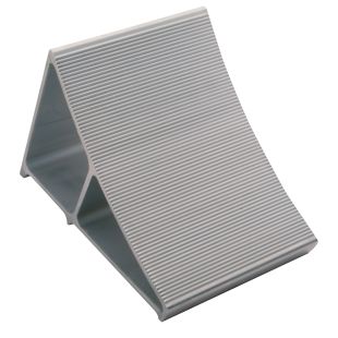 Vestil EALUM-7 Extruded Aluminum Chock - 7"W x 8"H x 11-3/4"D