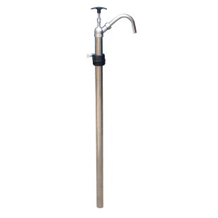 Vestil LDP-SS-316 316 Stainless Steel Hand Pump Style Drum Pump with 2" Bung - 16 oz. per Stroke