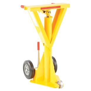 Vestil LO-J-BEAM Ratchet Beam Style Trailer Stabilizing Jack with 40" to 51" Height Range and 100,000 lbs Static Capacity