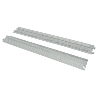 Vestil MRHR-39-BG 5-1/2"W x 40"L Molded Rubber Cable Guard with 1-7/16"W x 1/2"H Cable Opening