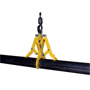 Vestil PG-C-045 Heavy Duty Pipe Grab for 3.50" to 4.00" Cast Iron Pipes - 450 lbs Capacity