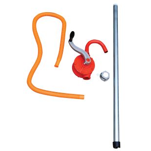 Vestil RDP-55 Steel Rotary Style Drum Pump with 2" Bung - 11.8 oz. per Stroke