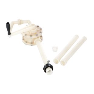 Vestil RP-90FG PTFE Rotary Style Drum Pump with 2" Bung - 10.14 oz per Stroke