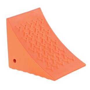 Vestil URWC-15 Urethane Wheel Chock - 7-3/8" x 8-1/8" x 11-1/4"