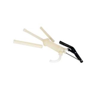 Vestil LDP-FG PTFE with Stainless Steel Piston Rod Lever Action Style Drum Pump with 2" Bung - 12 oz. per Stroke