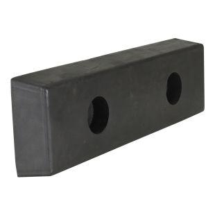 Vestil B-516 Molded Dock Bumper with 2" Projection - 16"W x 5"H 