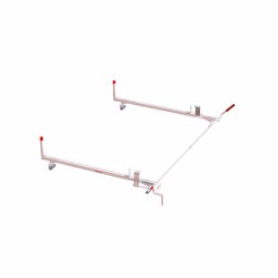 Weather Guard 236-3-03 Aluminum Quick Clamp Rack for Passenger Side of Full Size Vans - 70"