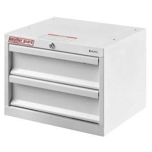 Weather Guard 9912-3-02 Cabinet with 2 Drawers - 16"L x 13-5/8"D x 12"H