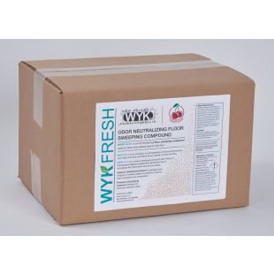 WYK 2603C-WYK 30 lbs Wyk Fresh Cherry Scented Odor Absorbing Sorbent - Corrugated Box with Liner