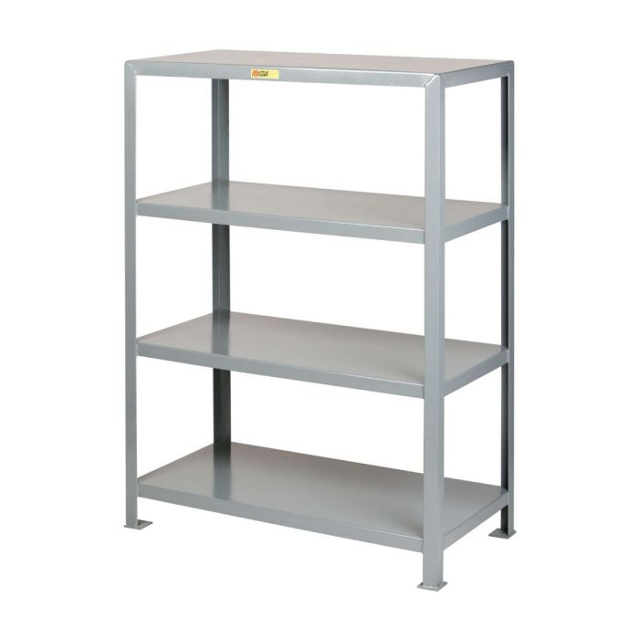 Little Giant Heavy-Duty Welded Steel Shelving 2000 lb Capacity Per Shelf Little Giant Heavy-Duty Welded Steel Shelving 2000 lb Capacity Per Shelf