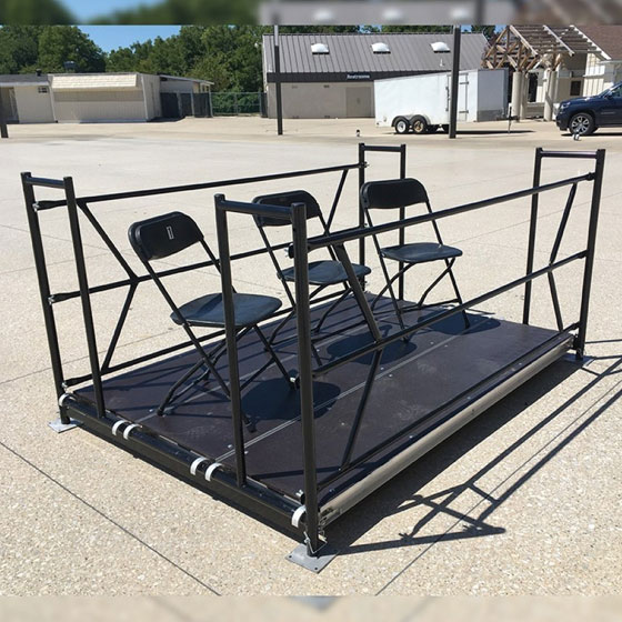 Granite 85481-GI VIP Party Pod with Two Access Panels for Event Social Distancing Granite 85481-GI VIP Party Pod with Two Access Panels for Event Social Distancing