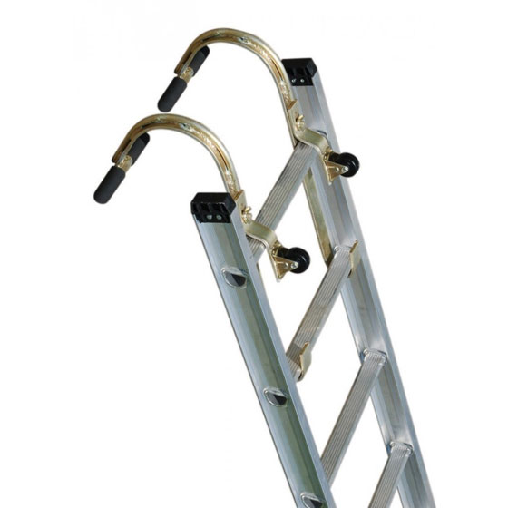 Tie Down Engineering 65005 Roof Zone Ladder Hook with Wheel - Roof Ridge Extension Tie Down Engineering 65005 Roof Zone Ladder Hook with Wheel - Roof Ridge Extension